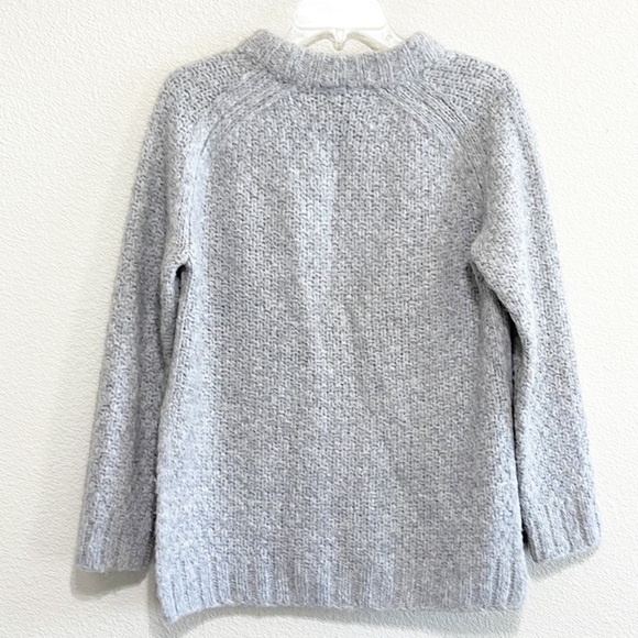 Steven Alan Woman Gray Virgin WOOL Cowl Sweater Size S - Picture 4 of 13